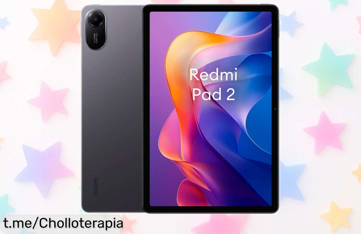 Tablet Xiaomi Redmi Pad 2 WiFi 11” con increíble pantalla 2.5K y batería de 9000mAh, a precio rebajado: ¡chollo que no puedes dejar escapar, asegura tu diversión ahora mismo!
