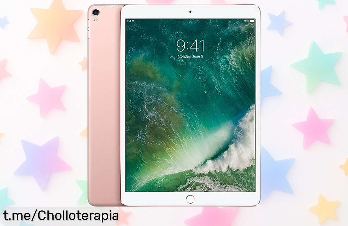 Tablet iPad Pro 10.5 reacondicionada de Apple a precio locura: pantalla increíble, cámara 4K y potencia en tus manos ¡No dejes pasar esta oferta única!