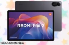 Tableta Xiaomi Redmi Pad 2 con pantalla 2.5K y batería de 9000 mAh a un precio rebajado, ¡super chollo para que disfrutes cada momento sin parar!