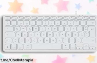 Teclado mini retroiluminado Perixx PERIBOARD332MW, el super chollo que iluminará tus noches: ¡aprovecha esta oferta antes de que desaparezca!