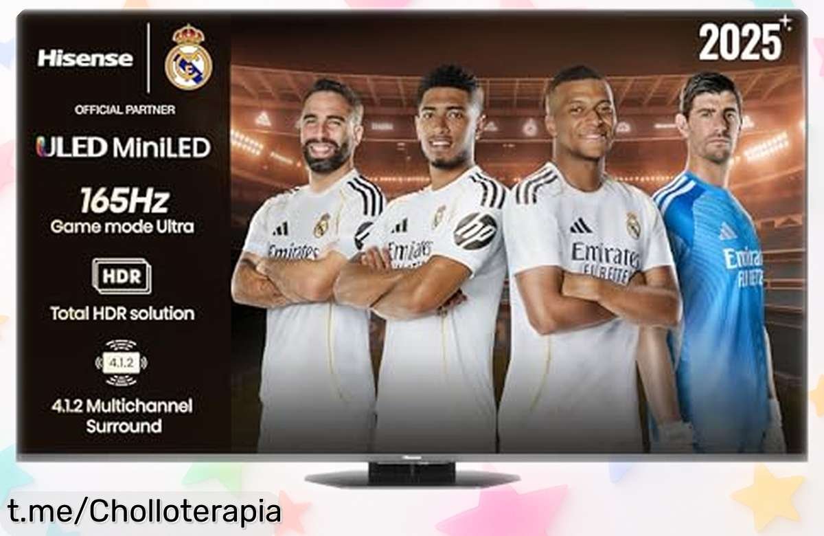 Televisor mini LED Hisense 65U8Q con imagen ultra nítida y sonido envolvente a precio rebajado, vive el cine en casa ¡no dejes pasar esta oportunidad única!