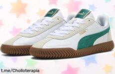 Tenis unisex Puma Club Kayzer OG en blanco y verde salvaje, ahora a precio de ganga: lucir espectacular nunca fue tan fácil. ¡No te quedes sin los tuyos!