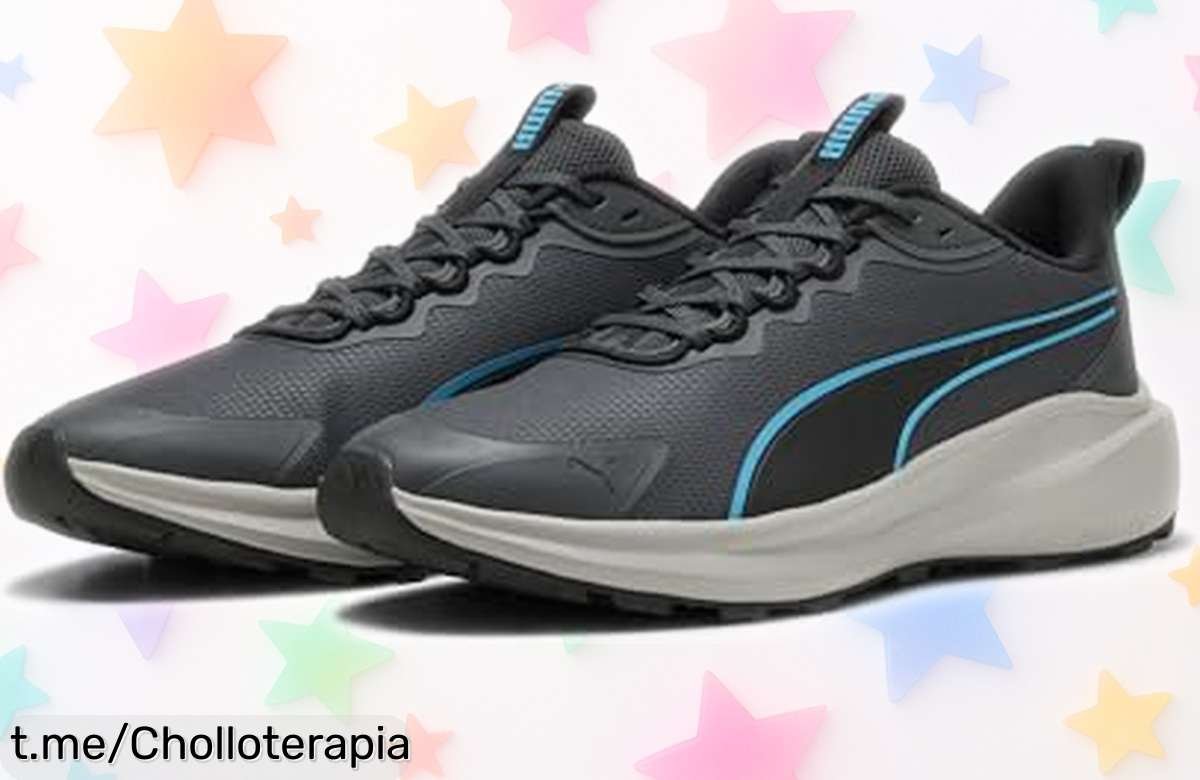 Tenis unisex Puma Skyrocket Lite TrailRoad gris oscuro en oferta especial: Siente la energía al caminar con este diseño súper ligero y no dejes pasar esta oportunidad única.