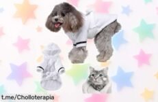 Toalla de microfibra superabsorbente para perros, ahora rebajada; dale a tu peludo el abrazo secante que se merece antes de que sea tarde.