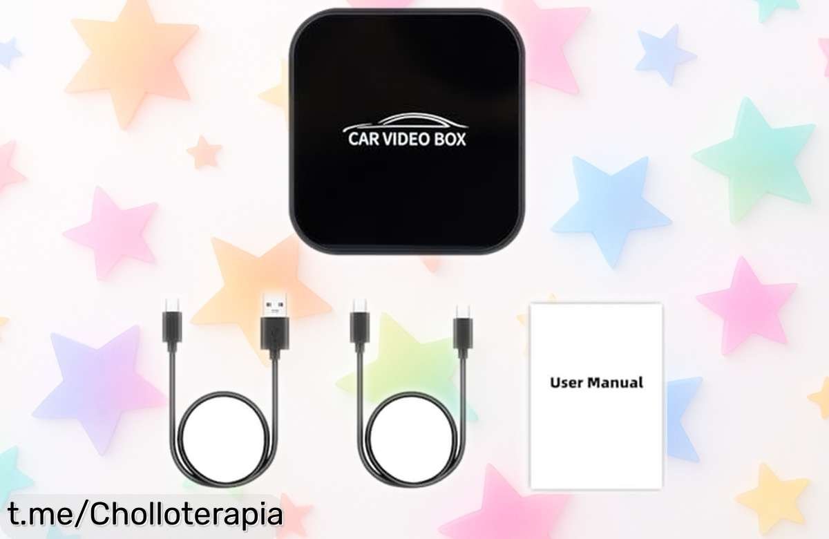 Transforma tu coche con el adaptador inalámbrico CarPlay y Android Auto, ¡ahora a un precio rebajado que no podrás ignorar! Conéctate y disfruta al instante.