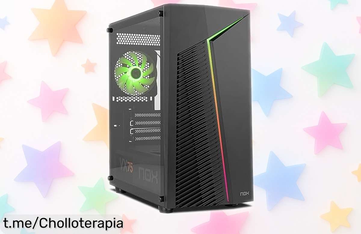 Transforma tu setup con la espectacular caja Minitorre NOX Xtreme Infinity Zeta, ¡ahora a precio rebajado! Dale vida y frescura que no puedes dejar escapar.