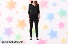 Vaqueros clásicos ajustados Levi's Soft Black para mujer con precio rebajado, ¡aprovéchate de este super chollo y despierta tu confianza en cada paso!