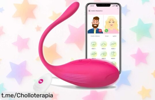 Vibrador con mando y app a distancia, 9 modos de vibración ¡Rebajado a precio de risa para encender la chispa en tus momentos especiales! No te lo pierdas, actúa ya.