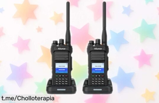 Walkie talkies Retevis Ailunce HA1UV, ¡comunicación a 4.7 km y batería de 20 horas! Aprovecha este precio rebajado para vivir tus aventuras al máximo, no te lo pierdas.