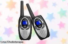 Walkie talkies para niños Retevis RT628, ¡precio rebajado por tiempo limitado! La diversión y las sonrisas en cada aventura familiar te esperan.