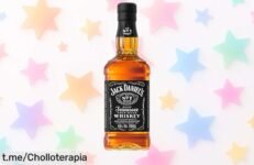 Whiskey Tennessee Jack Daniel's 50 cl con sabor suave a precio rebajado que no puedes dejar escapar, ¡disfruta de su aroma único y anúnciate como un verdadero conocedor!