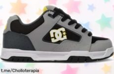 Zapatillas DC para hombre con suela antideslizante y respirable, ahora a precio de ganga ¡Hazte con las tuyas antes que se agoten y siente la diferencia en cada paso!