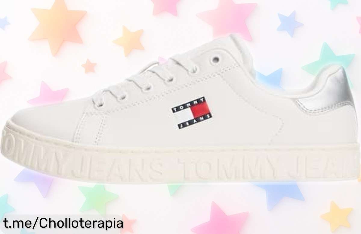 Zapatillas Flatform Tommy Hilfiger para mujer con diseño urbano 90’s y precio rebajado que volará, ¡no dejes pasar esta oportunidad y luce tu estilo ahora!