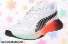 Zapatillas Puma Mixto PWR Hybrid TR en blanco, rojo y menta a un precio rebajado que no puedes dejar pasar: ¡apresúrate y hazlas tuyas antes de que se acaben!