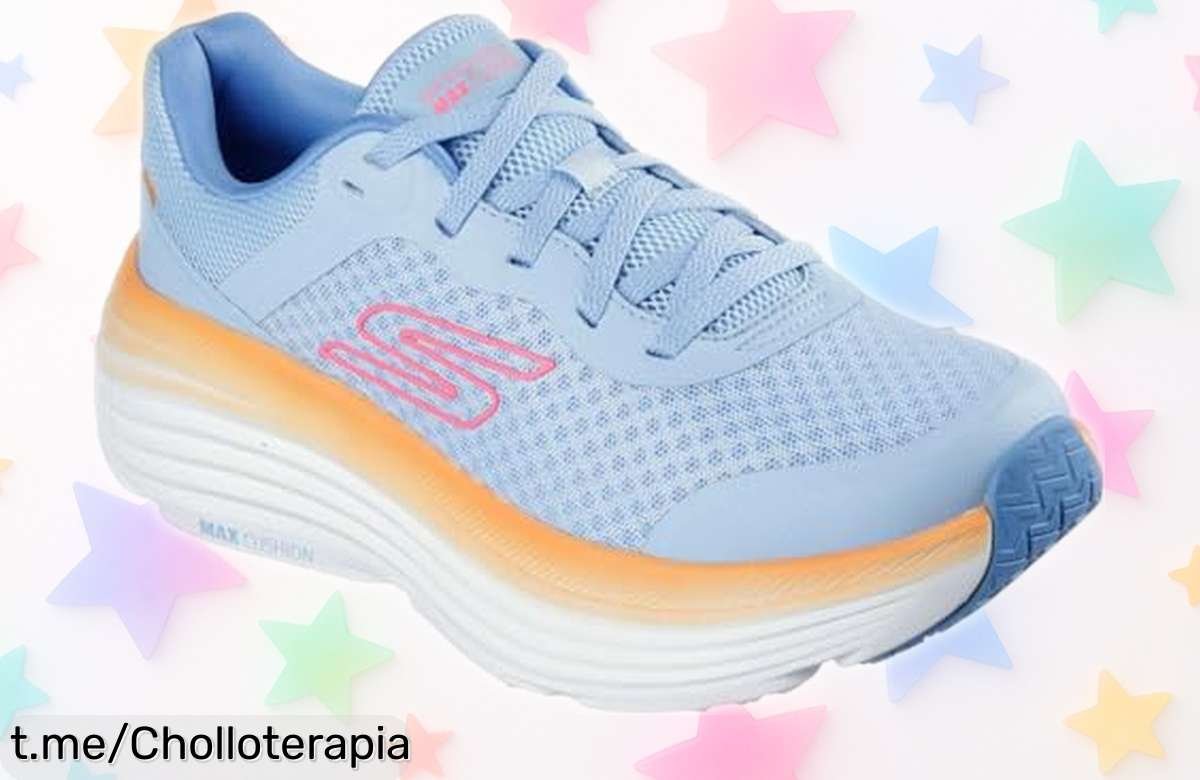Zapatillas Skechers MAX Cushioning Endeavour Canova para mujer, super chollo con amortiguación ultraligera y plantillas fresquitas; ¡no dejes escapar este precio loco que volará!