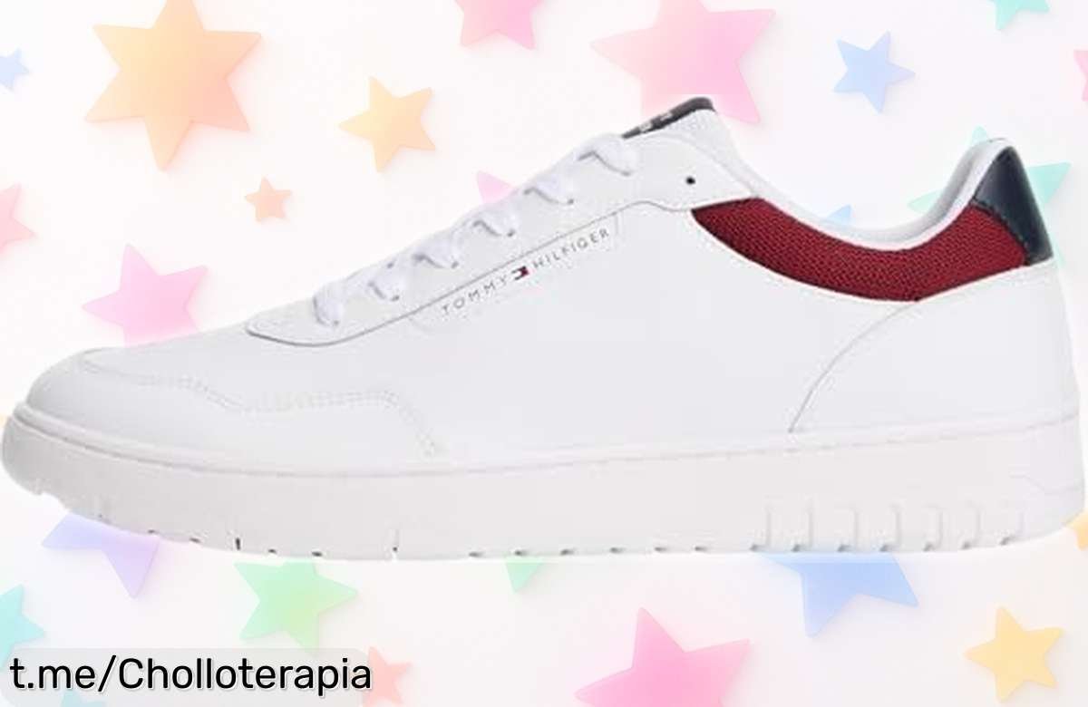 Zapatillas Tommy Hilfiger Cupsole Sneaker para hombre: diseño que impresiona y precio rebajado, un super chollo que no puedes dejar pasar. ¡Aprovecha antes de quedarte sin las tuyas!