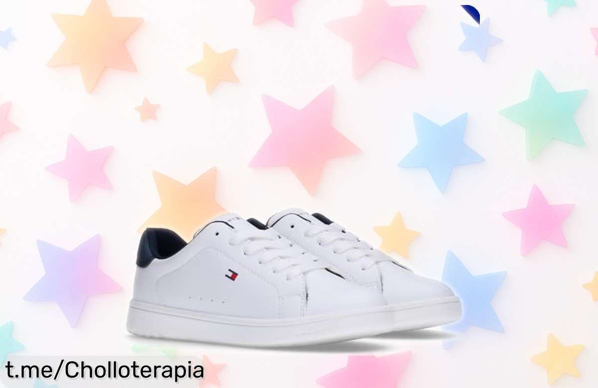 Zapatillas Tommy Hilfiger Jack blancas con diseño único y agarre espectacular a precio rebajado, un ofertón fugaz que enciende tu estilo ¡Atrapa esta oportunidad ya!
