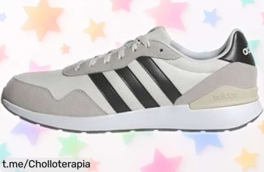 Zapatillas adidas Hombre Run 60s 4.0 con estilo clásico a precio rebajado que no verás de nuevo, ¡corre ya y luce un look único donde quiera que vayas!