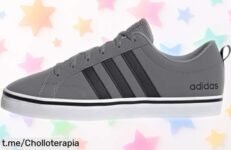Zapatillas adidas Hombre VS Pace 2.0 en gris y negro a precio rebajado, un chollazo que no te dejarán escapar ¡Desliza al estilo desde ya antes de quedarte sin las tuyas!