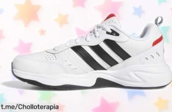 Zapatillas adidas Strutter para hombre con estilo clásico y detalles en piel a precio rebajado, descubre este super chollo antes de que se agoten y marca tu huella en la calle.