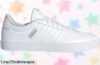 Zapatillas adidas VL Court en blanco y dorado: ¡super chollo rebajado que no puedes dejar escapar! Corre y hazte con este diseño clásico para brillar con estilo.