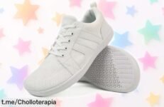 Zapatillas barefoot AONEGOLD para hombre y mujer, ligeras y transpirables en súper oferta; aprovecha este precio rebajado antes de que se agoten y siente la libertad al caminar.