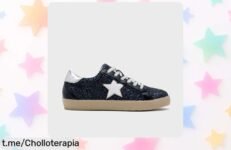 Zapatillas con brillo glitter y estrella animal print: chollazo limitado que hará brillar tu estilo único, ¡no dejes pasar esta oportunidad antes de que se agoten!