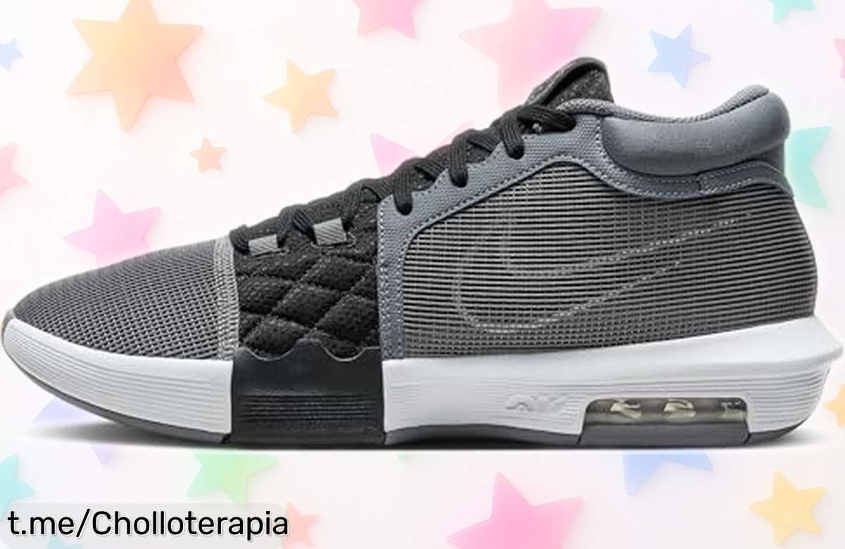 Zapatillas de baloncesto Nike Lebron Witness VIII con diseño moderno y soporte explosivo, ¡rebajadas! Siente el poder en cada jugada, no esperes más y consigue tu super chollo ahora.