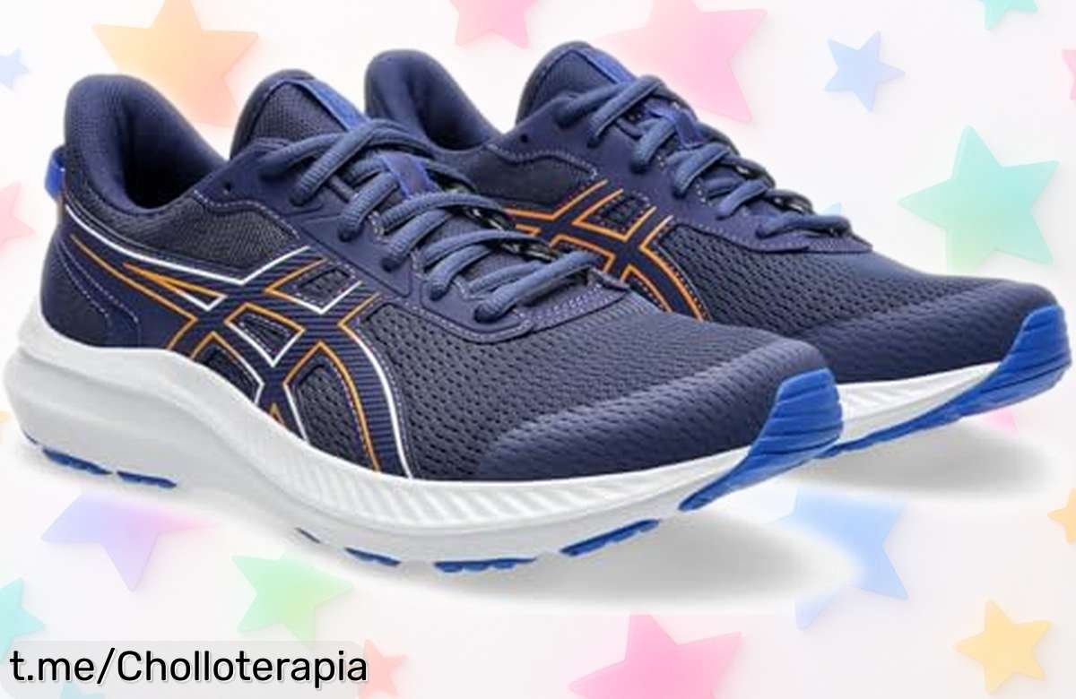 Zapatillas deportivas Asics JOLT 5 para hombre a precio rebajado, un chollazo que te hará sentir cada paso ligero y seguro ¡No dejes escapar esta oportunidad!