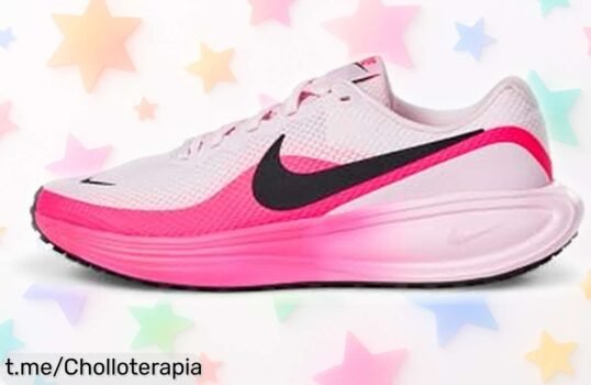 Zapatillas deportivas Nike Revolution 8 con diseño ultra flexible y amortiguación, rebajadas: ¡aprovecha este ofertón limitado y siente la libertad al correr!