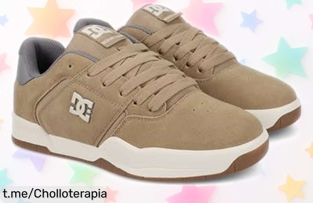 Zapatillas resistentes DC Shoes en un estilo offwhite que nunca pasa de moda, ¡rebajadas a un precio muy bajo! Corre y dale ese toque único a tu vida antes de que se acaben.