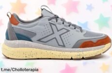 Zapatillas unisex Munich Kava 27 en gris a precio rebajado, no dejes escapar este super chollo y disfruta del ritmo que te mereces. ¡Cómpralas ya!