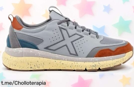 Zapatillas unisex Munich Kava 27 en gris a precio rebajado, no dejes escapar este super chollo y disfruta del ritmo que te mereces. ¡Cómpralas ya!