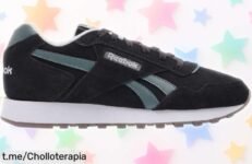 Zapatillas unisex Reebok Glide en negro, ligeras y con amortiguación espectacular. ¡No dejes pasar esta oferta rebajada, da a tus pies lo que merecen antes de que se agoten!