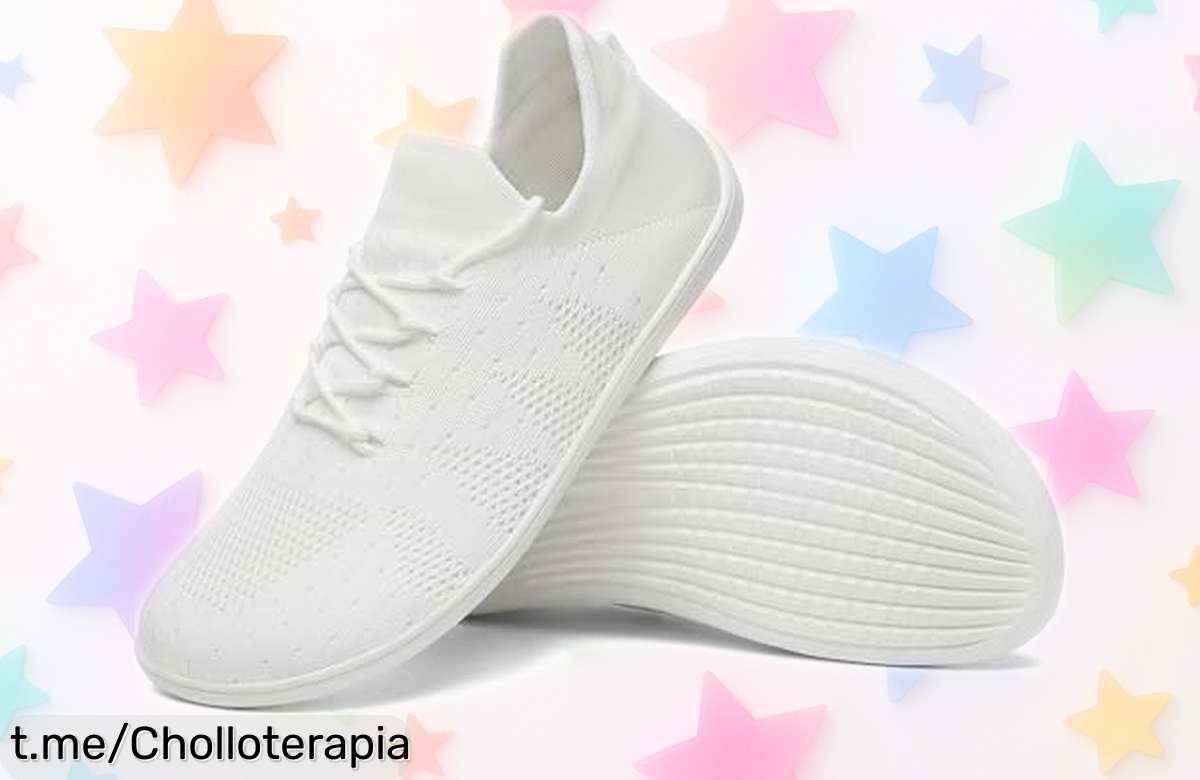 Zapatillas unisex SAGUARO minimalistas con puntera amplia a precio loco, ¡no dejes pasar este super chollo! Haz que tus pies se sientan agradecidos y cómpralas ya antes de quedarte sin ellas.