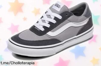 Zapatillas unisex Vans Brooklyn LS para niños, el clásico diseño que no pasa de moda a precio rebajado; ¡no te pierdas este super chollo y haz que sus pasos brillen!