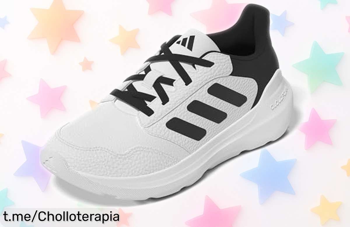 Zapatillas unisex para niños Adidas Tensaur Run 3.0 con suela resistente a precio rebajado, ¡disfruta este super chollo y haz felices a los peques antes de que se agoten!