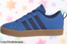 Zapatillas unisex para niños adidas, suela que no marca y cierre seguro ¡super chollo con caída de precio! No dejes pasar esta oportunidad y regálales el mejor paso hoy mismo.