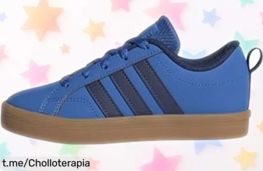 Zapatillas unisex para niños adidas, suela que no marca y cierre seguro ¡super chollo con caída de precio! No dejes pasar esta oportunidad y regálales el mejor paso hoy mismo.