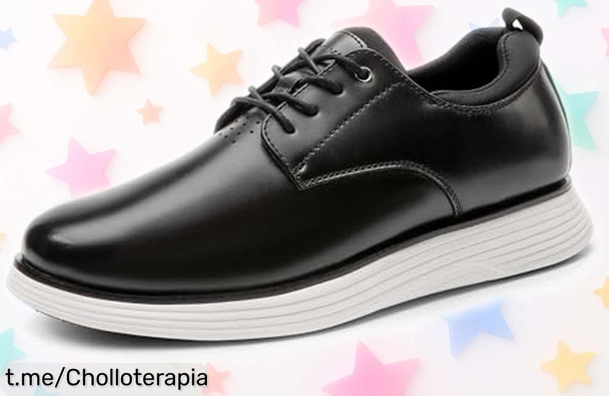 Zapatos de vestir Bruno Marc: un super chollo con descuento brutal que te hará lucir elegante en cualquier ocasión, ¡aprovecha antes de que se agoten!
