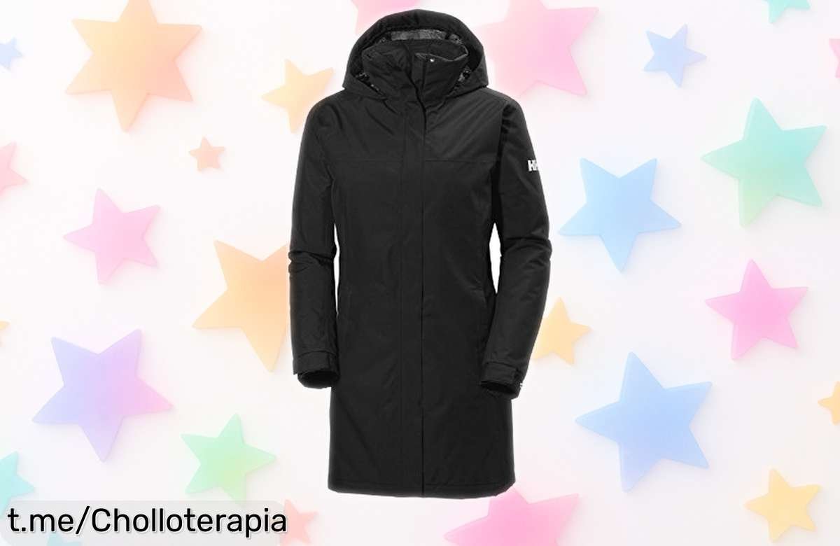 Abrigo aislante Helly Hansen para mujer con capucha: ¡ofertón tirado de precio, corre que se agotan y siente la calidez en cada aventura!