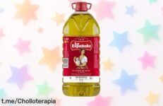 Aceite de oliva suave La Española en garrafa de 5 litros, ¡super chollo! Ideal para tus comidas y ahora con precio rebajado que no podrás dejar escapar. ¡Hazlo tuyo ya y deliciosa cada receta!