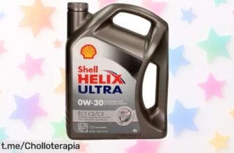 Aceite para motor 0W 30 Helix de Shell a precio irreal que no se repite, compatible con VW, Toyota y Audi. Aprovecha este chollo antes de que desaparezca.