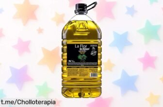 Aceite virgen de oliva suave La Flor de Málaga en garrafa de 5L, ¡rebajado a precio de risa! Asegura el sabor ligero que amas antes que se agote. No te quedes sin disfrutarlo.