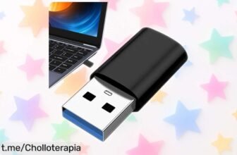 Adaptador USB A a USB C con carga rapidísima y velocidad brutal de 10 Gbps, ¡la oferta que no puedes dejar pasar! Consíguelo ya antes de que se agote.