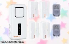 Alarma para casa tiiwee X1 con 4 sensores y sirena de 120 dB a precio loco, protege tu hogar ¡aprovéchalo antes que se agote!