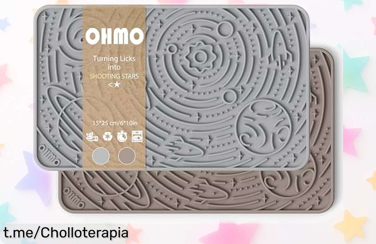 Alfombrilla lamedora OHMO para perros y gatos: el super chollo que cuida sus dientes mientras come a su ritmo, ¡aprovéchalo antes de que desaparezca!