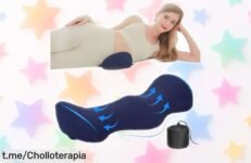 Almohada lumbar ergonómica TFCIOD que mejora tu postura y alivia molestias, ahora a precio loco. ¡Las unidades vuelan rápido, no dejes pasar esta oportunidad única!