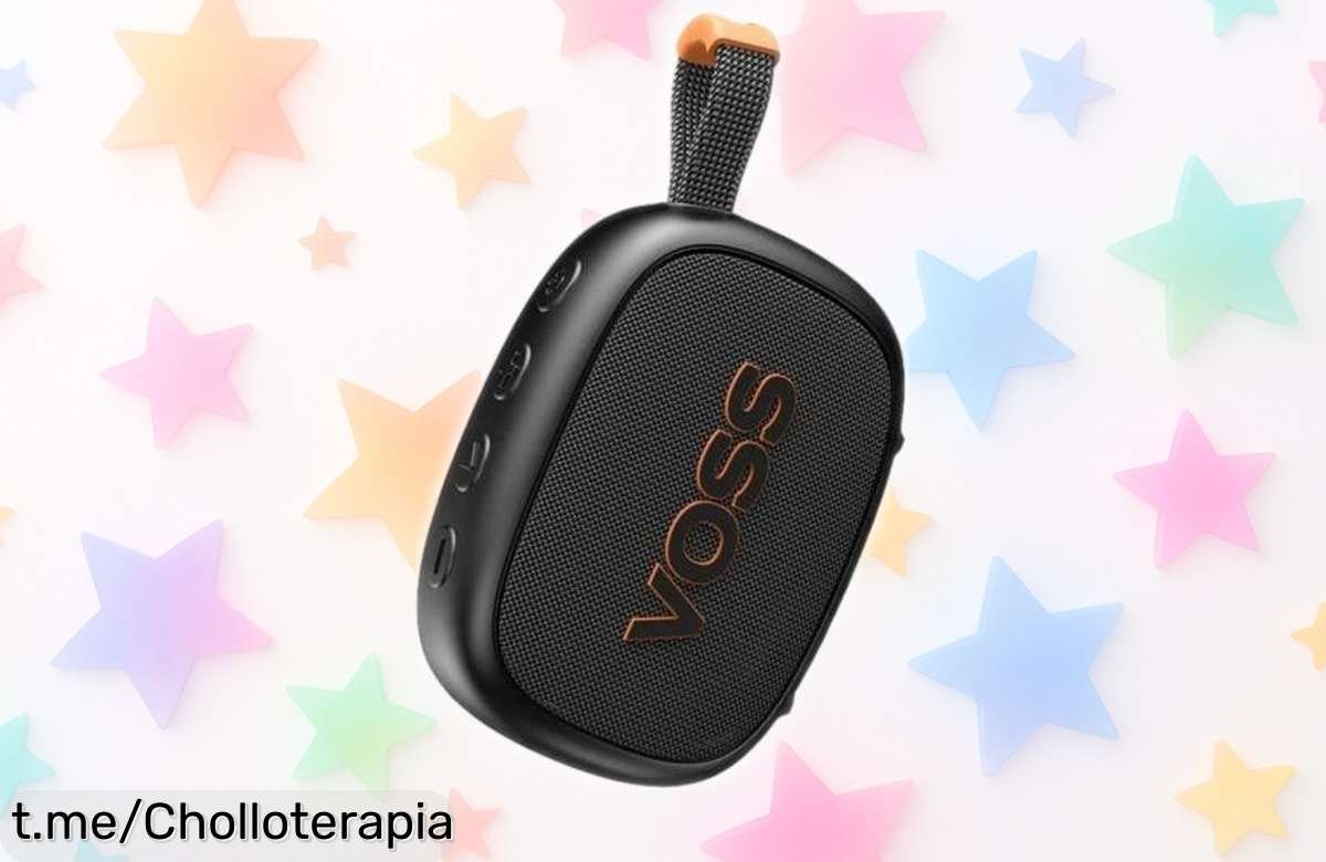 Altavoz Bluetooth VOSS SP01: Lleva tu música a todas partes con un precio de escándalo y disfruta sin complicaciones, ¡no te lo pierdas!