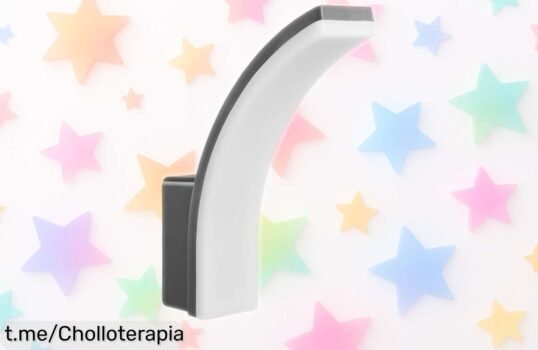 Aplique LED Maclean MCE511 resistente a la lluvia, ahora con precio de ganga; ilumina tu hogar y jardín con luz natural potente, ¡no pierdas esta oportunidad única!